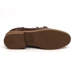 Softwaves mocassin bruin lak / daim 8.35.12